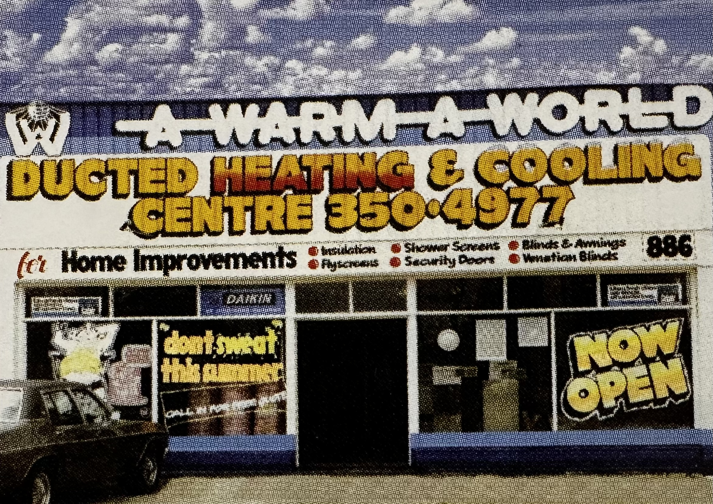 A store of Weather World, a top-quality heating and cooling solutions in Melbourne.